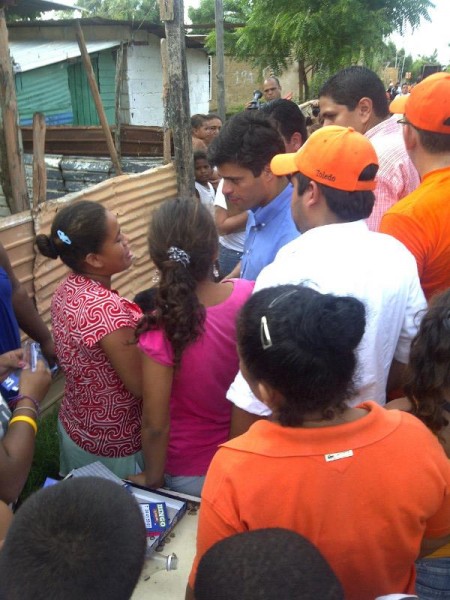Leopoldo López en Ciudad Lossada