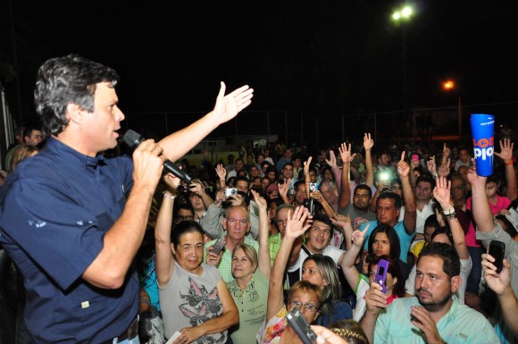 Leopoldo López en la Asamblea de El Trigal