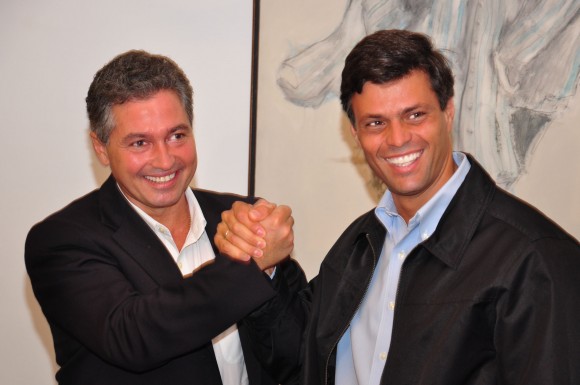 Leopoldo López y Henrique Salas Feo