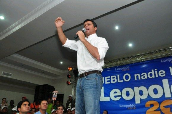 Leopoldo López en Anzoategui
