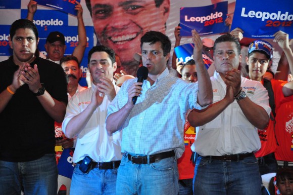 Leopoldo López en el Edo. Trujillo